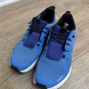 On Running Men's Athletic Shoes in Blue and Black